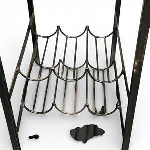 Vintage Metal Scooter <b>Bar</b> <b>Table</b> Industrial Design Modern Luxury for Home Wine Cellar Cafe Restaurant Mall <b>Kitchen</b> Cocktail <b>Table</b> - Product Image 4