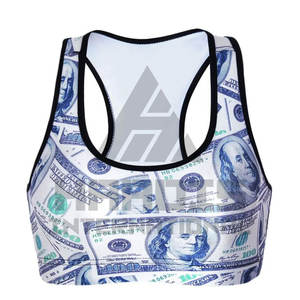 Nouveau Style Femmes Legging Sublimation Imprimé Femme Sublimation Personnalisé Sublimation Soutien Moyen Soutien Sans Couture Sport Soutien-Gorge - Product Image 4