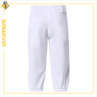 Pantalon Capri de Sport 3/4 pour Homme SAMAVIA, Qualité Premium, Respirant, Antibactérien, Séchage Rapide, Design Personnalisé
