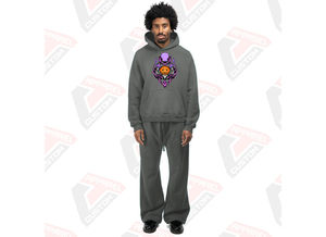 Men's Ultra Comfortable and Stylish 2-Piece Breathable 100% Polyester Winter Tracksuit Set Solid Pattern - Product Image 2