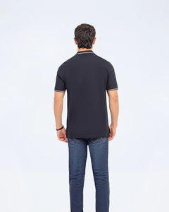 Camiseta negra ajustada para hombre, logotipo personalizado, producto más vendido, Camiseta lisa de manga corta de Golf Lisa para hombre, camiseta informal - Product Image 5