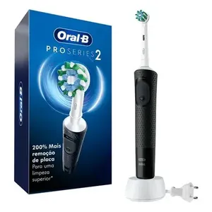 Cepillo de Dientes Eléctrico Inteligente Oral-B Pro 500, Cerdas Medianas, Recargable, Negro, Vibración de Alta Frecuencia, Plegable, para el Hogar - Product Image 3