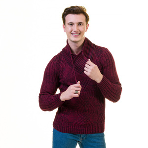 High Quality <b>Jumper</b> Custom Make Male Jsweater Fashion <b>Black</b> Color O Neck Plaidl Pullover Long Sleeve Winter Knitwear - Product Image 1