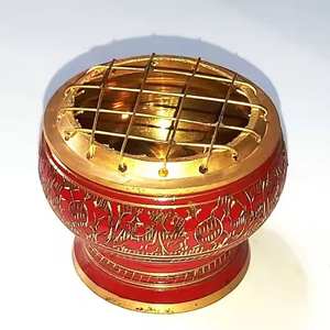 Nouvel arrivage de brûleur d'encens design imprimé décor de table pour la décoration intérieure porte-encens de parfum d'Inde au prix de gros - Product Image 1