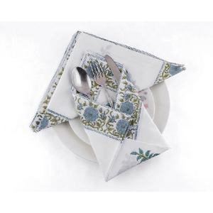 Indian Handmade Eco-Friendly <b>Linen</b> <b>Cloth</b> Napkins Set Zero Waste Reusable Cocktail & <b>Table</b> Unpaper for Kids Weddings Airplane Use - Product Image 1