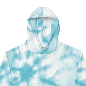 2025 nuevo estilo de los hombres Tie Dyed Hoodies Pullover Casual moda básica algodón mezclado personalizado Top Trending Tie Dye Hoodie para Unisex - Product Image 3