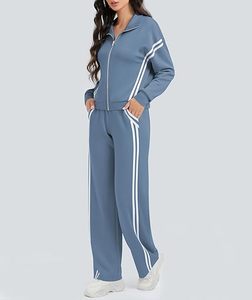 Conjuntos Cortos de 2 Piezas para Mujer, Trajes Deportivos Casuales, Conjuntos Deportivos de Manga Corta para Mujer, Ideales para Correr - Product Image 2