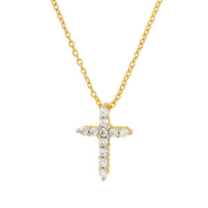 Religious <b>Cross</b> Pendant <b>Necklaces</b> Charm 925 Sterling <b>Silver</b> protection <b>Necklace</b> Mothers Day Gift - Product Image 6