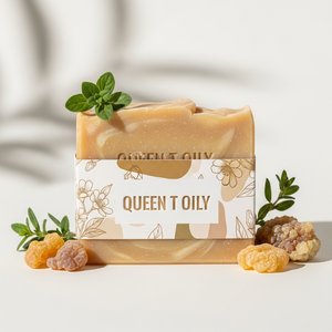 Jabón de incienso refrescante para el cuidado diario de la piel Jabón de incienso suave con aceites nutritivos y extractos de hierbas - Product Image 5