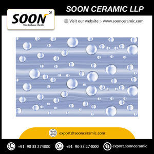 Nueva llegada 300x300 baldosas de cerámica digitales para decoración de sala de estar con baldosas de cerámica resistentes a las manchas de 7mm, 8mm, 9mm - Product Image 4