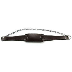 Ceinture de musculation unisexe en cuir antidérapante personnalisable avec logo 2026 pour haltérophilie, musculation, tractions et entraînement fitness - Product Image 2