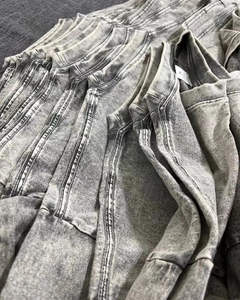 Camiseta de Manga Corta para Hombre, Corte Regular, 100% Algodón, Lavado Ácido, Transpirable, Secado Rápido, Cuello Redondo, 250 Gramos, Estampado Personalizado - Product Image 4