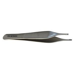 Pince à tissus Adson Brown de qualité supérieure en acier inoxydable, précision 7x7 dents, longueur 12 cm, instrument chirurgical médical - Product Image 2