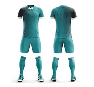 Vêtements de sport personnalisés en gros pour adultes, uniformes de football unisexes avec logo personnalisé, sublimation, nom d'équipe personnalisé - Product Image 6