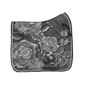 Tapis de selle anglais de dressage en coton conçus sur mesure, taille colorée, adaptable avec doublure en polaire, tapis de selle de cheval sublimés - Product Image 6