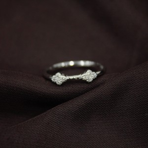 Zirconia cúbica delicada de Plata de Ley 925 súper minimalista, joyería Vintage a granel de 1 gramo para regalos con precio al por mayor - Product Image 2