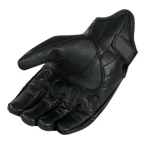 Guantes de cuero para carreras de motos, transpirables, dedos completos, para exteriores, moto de cross, guantes protectores de cuero para motocicleta para hombres - Product Image 5