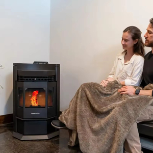 Compre una Estufa de Leña Eléctrica Nueva 2025, Estufa de Pellets Independiente, EE. UU. - Product Image 1