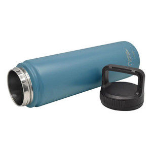 Borraccia Termica in Acciaio Inox Nat Geo Natural Adventure con Manico, 750 ml, Blu-Grigio - Product Image 5