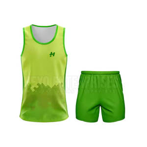 Uniforme de pista y campo de alto fabricante de calidad superior Material duradero Uniforme de pista y campo para deportes al aire libre - Product Image 1