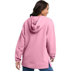 Fabricant de vêtements de mode surdimensionnés en coton 100% lourd en gros personnalisé, sweats à capuche pour femmes en vente - Product Image 4