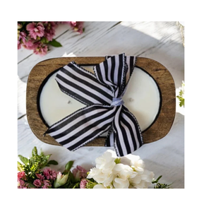 Wooden <b>Candle</b> Bowl Fancy Classic Design Decorative Rattan <b>Balls</b> Wood Decorative Dough Bowl 2 PCS <b>Candle</b> Decorate Item Crafts - Product Image 1