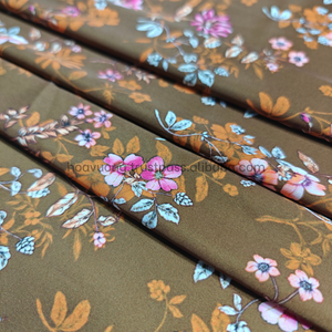 Vải lụa hoa văn tùy chỉnh, chất liệu <span class=keywords><strong>satin</strong></span> mềm mại cho bộ thời trang trung niên - Product Image 5