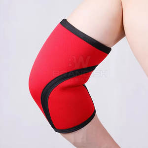 Manchons de compression pour le coude en néoprène professionnels, très vendus, de haute qualité, réglables, pour la musculation - Product Image 2