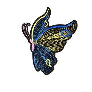 Patch brodé de haute qualité, tissu sergé, logo personnalisé professionnel, patchs brodés à coudre, fabrication d'usine - Product Image 2