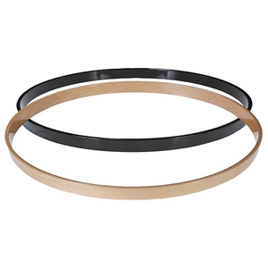 Marco de aros de metal duradero, último diseño, corona de anillo de madera con marco circular redondo estilo percusión manual - Product Image 1