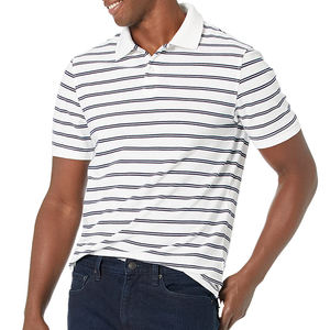 Polo en coton respirant à manches courtes pour hommes, couleur unie, hauts d'été, vente en gros à prix d'usine bon marché à vendre - Product Image 5