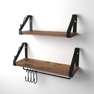 Estantes flotantes de madera Streem, estante de pared, estante de libros con rango de pared/estantes de decoración Homr/rango de exhibición de pared para sala de estar - Product Image 2