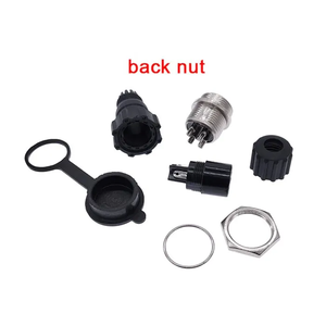 Chất lượng cao hàng không kết nối điện Kit gx16 M16 không thấm nước Docking Nut cáp kết nối - Product Image 3