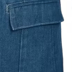 Veste en jean personnalisée de style vintage pour hommes de haute qualité 100% coton tricoté saison d'hiver avec bouton patchs - Product Image 5