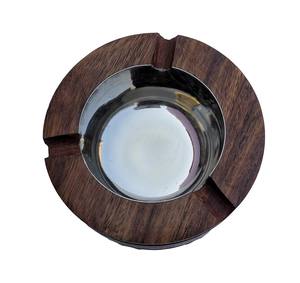 ที่เขี่ยบุหรี่ไม้ทำมือ สำหรับบุหรี่และซิการ์ ที่เขี่ยบุหรี่ไม้ตกแต่ง สำหรับใช้ภายในและภายนอกอาคาร สำหรับบ้านและสำนักงาน - Product Image 3