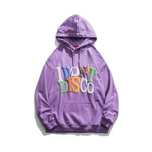 Puff Printed High Quality Pullover <b>Hoodie</b> Custom Logo Different Solid Color Puff Printing <b>Oversized</b> <b>Hoodie</b> <b>for</b> <b>Men</b> 100%cotton - Product Image 4