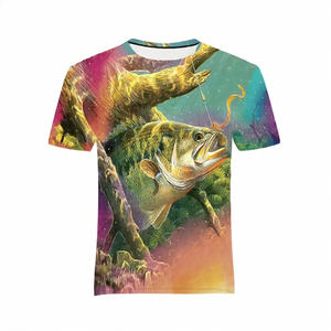 Sublimación para hombre con logotipo personalizado camisetas Casual sublimado algodón camiseta suelta Top desgaste bajo MoQ personalizado Deporte Camiseta cuello redondo - Product Image 5