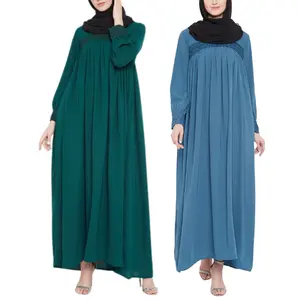 Schlussverkauf Fabrikdirektlieferung kundenspezifisch muslimische Damen hijab Abaya islamische Damenkleidung für Ramadan, Eid und Hajj Gebete