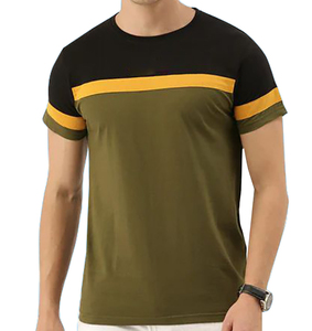Diseño personalizado Camiseta para hombre 100% algodón Ecológico Servicio OEM Instalaciones de producción a granel Precio al por mayor Bangladesh - Product Image 5