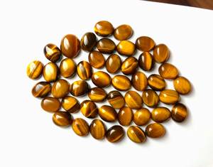 Piedras de Ojo de Tigre 100% Naturales, Formas Mixtas, Corte Cabujón, Tamaño Libre, Gemas Sueltas para Joyería - Product Image 1