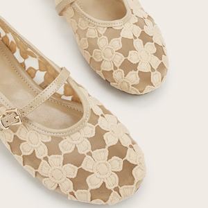 Zapatos Planos de Lona Igusa para Mujer, Mocasines Casuales Transpirables de Lino, Sandalias Tradicionales de Verano para Mujer - Product Image 2