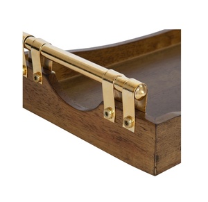 Bandeja Rectangular con mango de Metal, fabricante al por mayor - Product Image 3