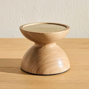 Bougeoirs de pilier en bois de conception minimaliste bougeoirs en bois naturel modernes pour la pièce maîtresse de Table de décoration intérieure - Product Image 4