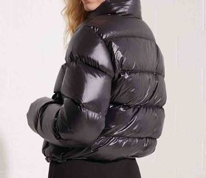 Veste matelassée en toile respirante pour femme, style streetwear d'hiver tendance, broderie de haute qualité - Product Image 2