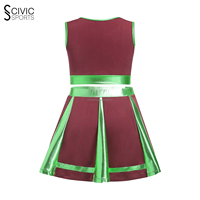 Sur mesure filles jeunes pom-pom girl uniforme respirant Offre Spéciale haut court nouvelle tendance Cheer danse ensembles filles pom-pom girl
