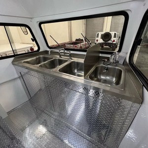 Camion de nourriture de rue mobile de haute qualité pour la restauration en plein air Nouveau design Kiosque de remorque de nourriture de rue mobile Chariot de vente de nourriture - Product Image 4