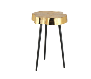 Table basse en métal texturé vague fabriqués à la main personnalisé en prix de gros de l'Inde - Product Image 5