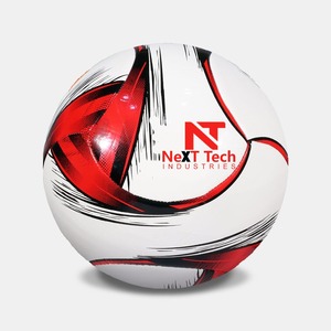 Next Tech Nouveau style Technologie hybride de football Ballon de match professionnel Matériau de texture en TPU Conception personnalisée et logo personnalisé - Product Image 1