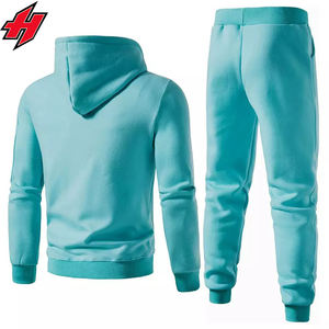 Ensemble de survêtement à capuche et jogging pour homme, vêtement de sport, de Gym, personnalisé, vente en gros, prêt à être expédié - Product Image 2