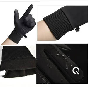 Siki ถุงมือหนังสำหรับผู้ชาย, ถุงมือทำงานเต็มนิ้วระบายอากาศได้ดีถุงมือหนัง - Product Image 6